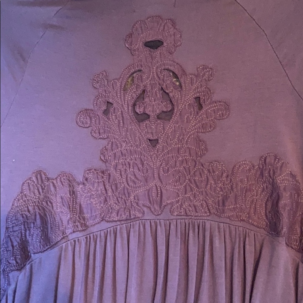 American Eagle Purple Long Sleeve